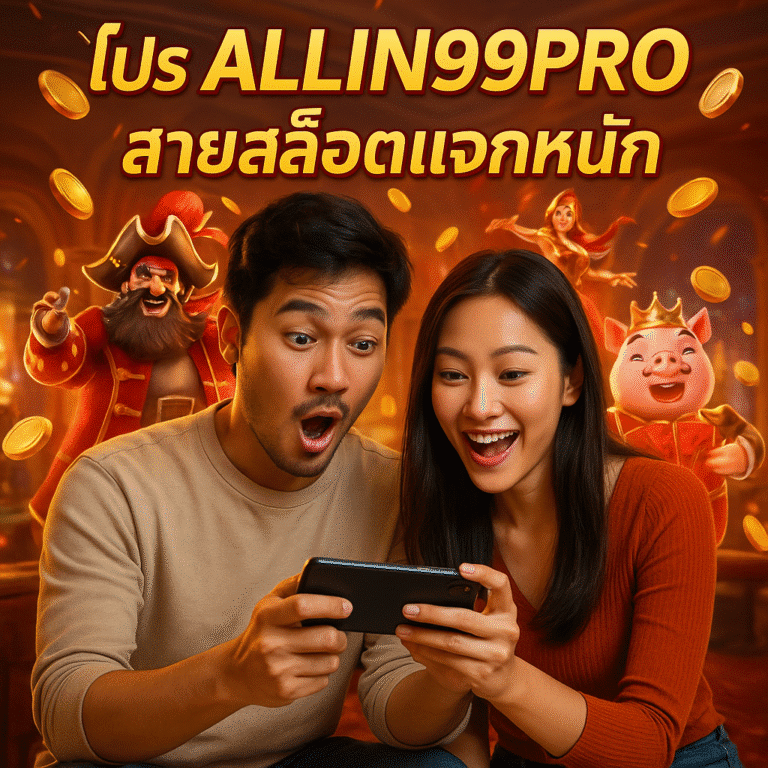 โปร ALLIN99PRO สายสล็อตแจกหนัก
