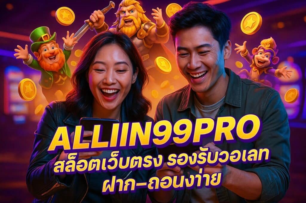 ALLIN99PRO สล็อตเว็บตรง รองรับวอเลท ฝาก-ถอนง่าย