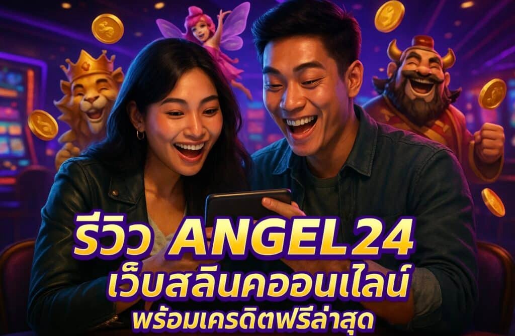 รีวิว ANGEL24 เว็บคาสิโนออนไลน์ พร้อมเครดิตฟรีล่าสุด